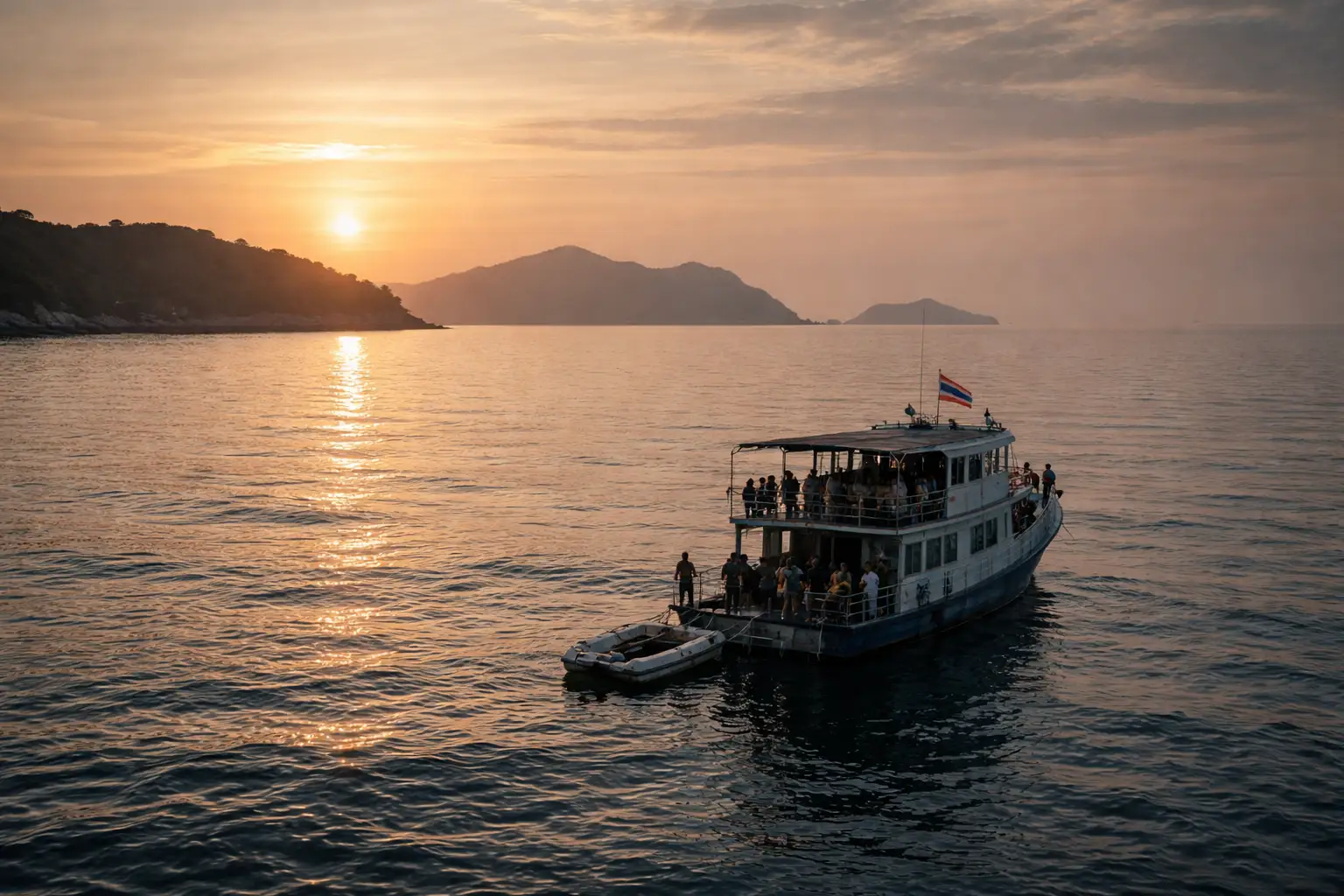 Koh Tao sunrise — the lifestyle pull that brings many expats to Thailand