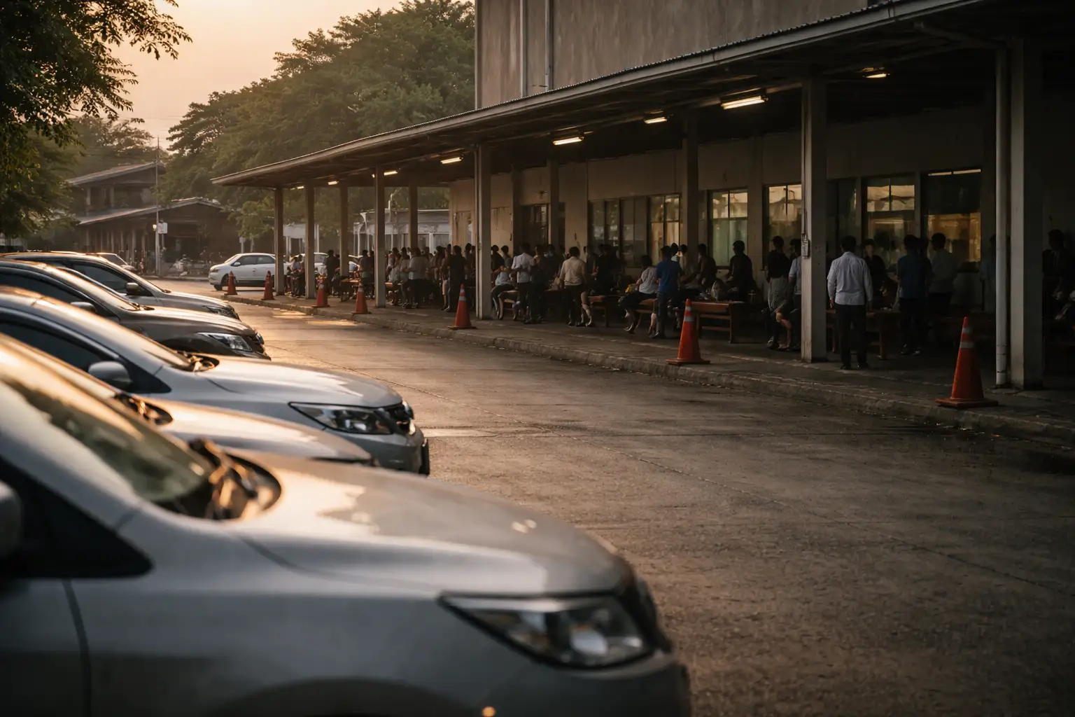 Thai vehicle registration office