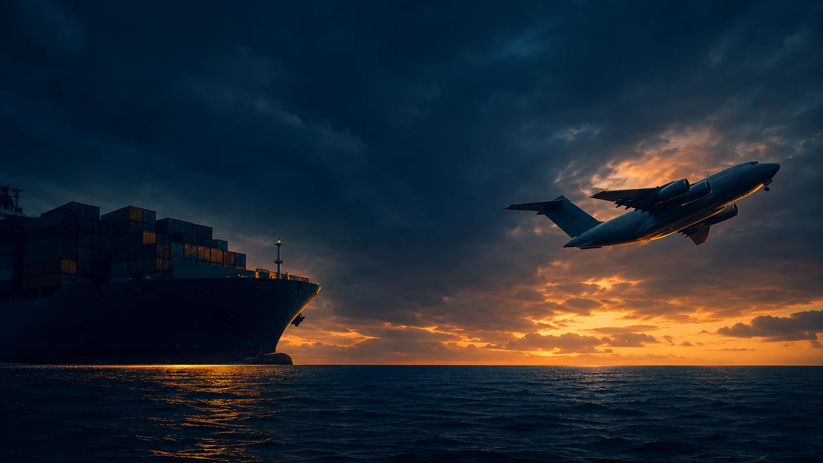 Air vs sea freight Australia decision framework
