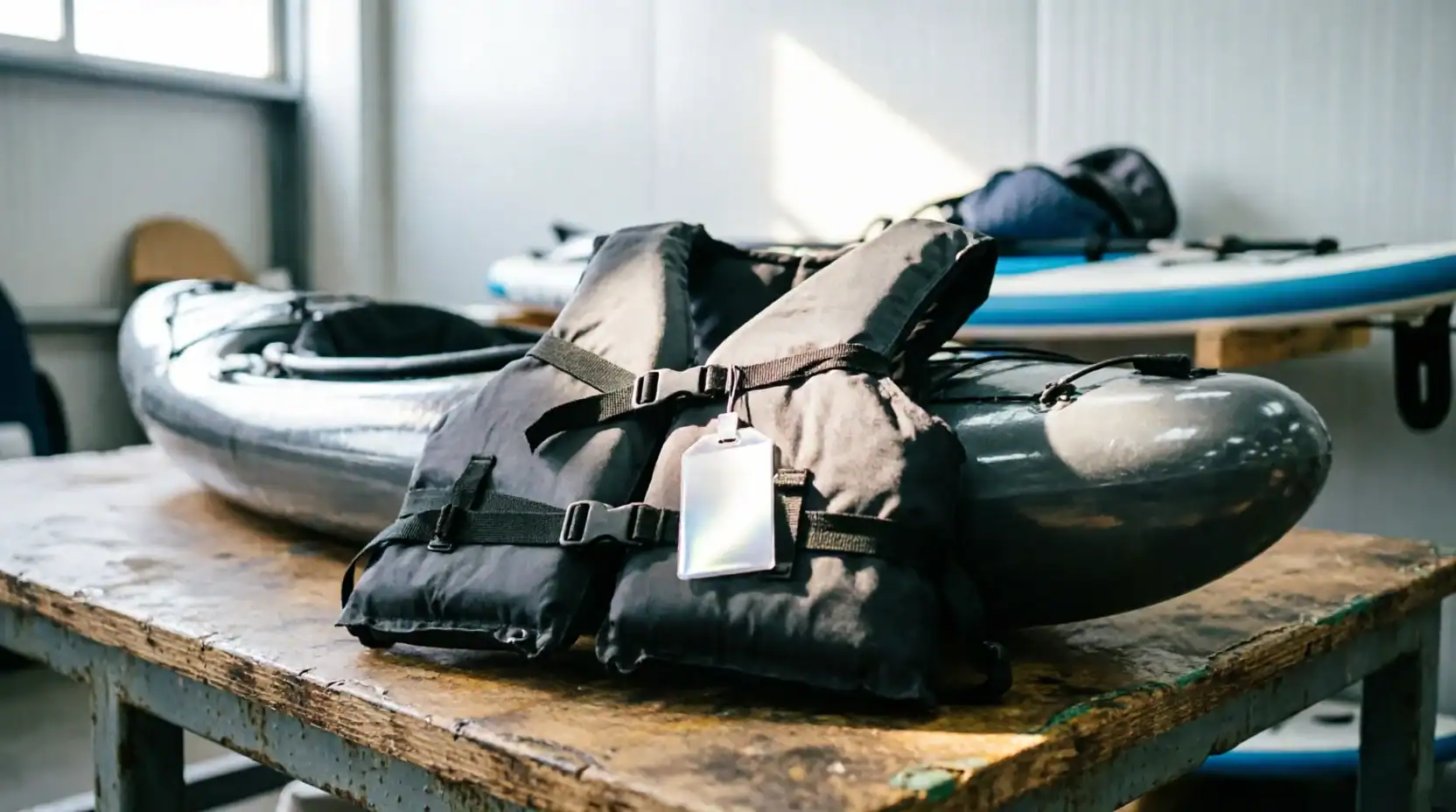 Kayaks, SUPs and lifejackets staged for import to Australia