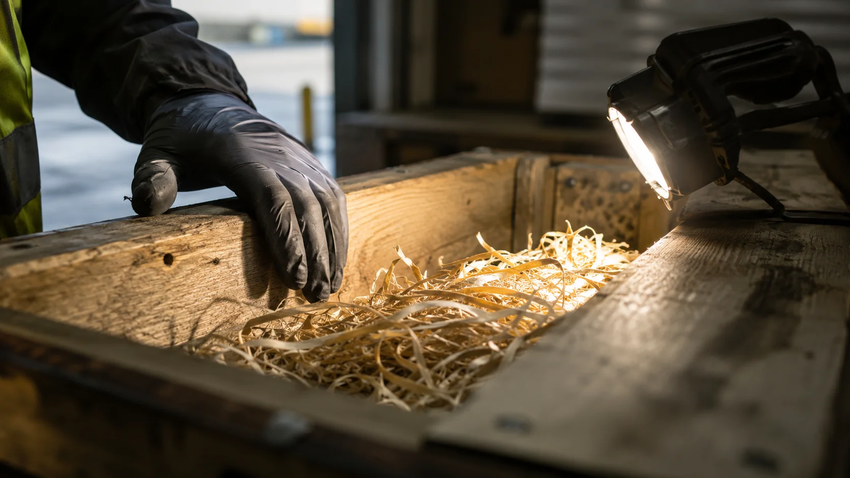 Biosecurity inspection of goods arriving in Australia
