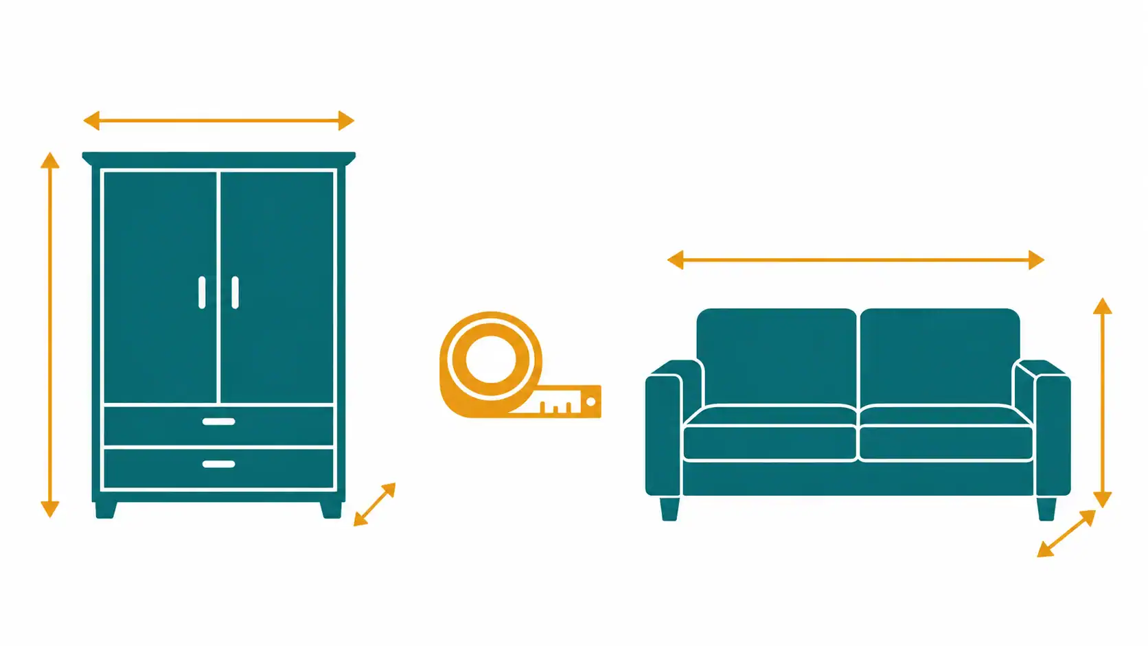 How to measure furniture dimensions to calculate CBM