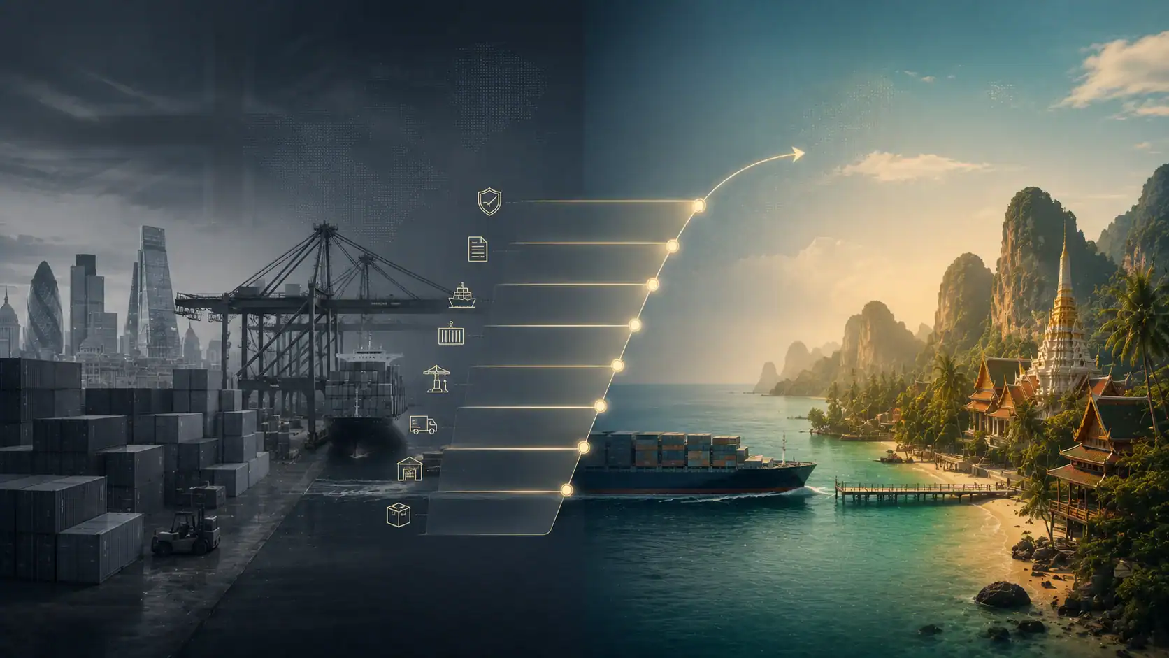 International Removals to Thailand: Stage-by-Stage Guide
