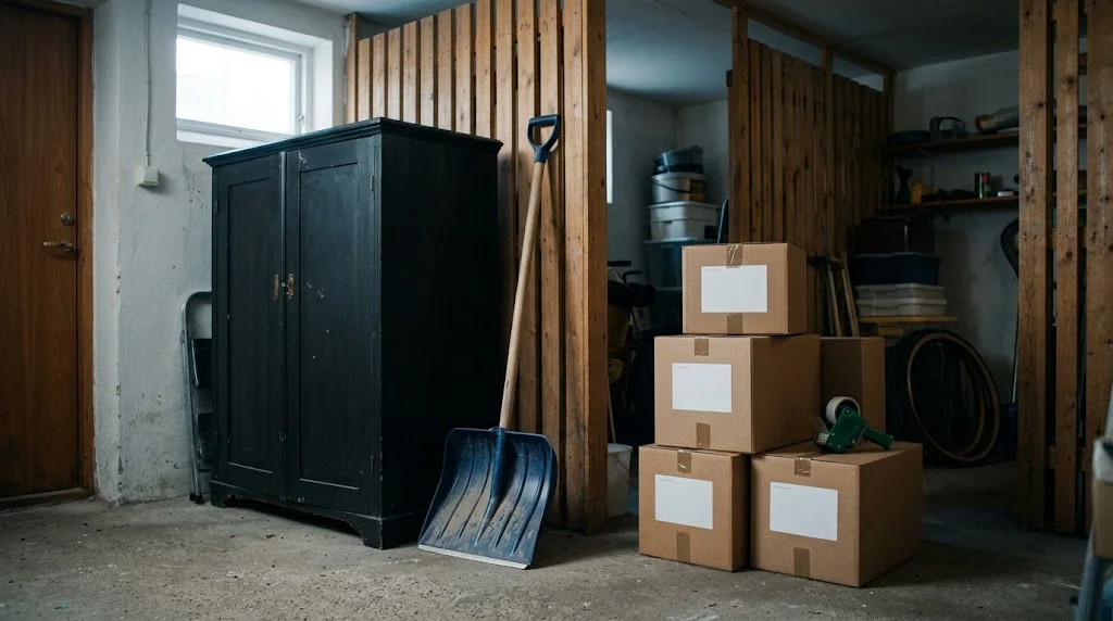 Storage room items such as garden tools and heavy furniture that rarely justify the freight cost to Thailand
