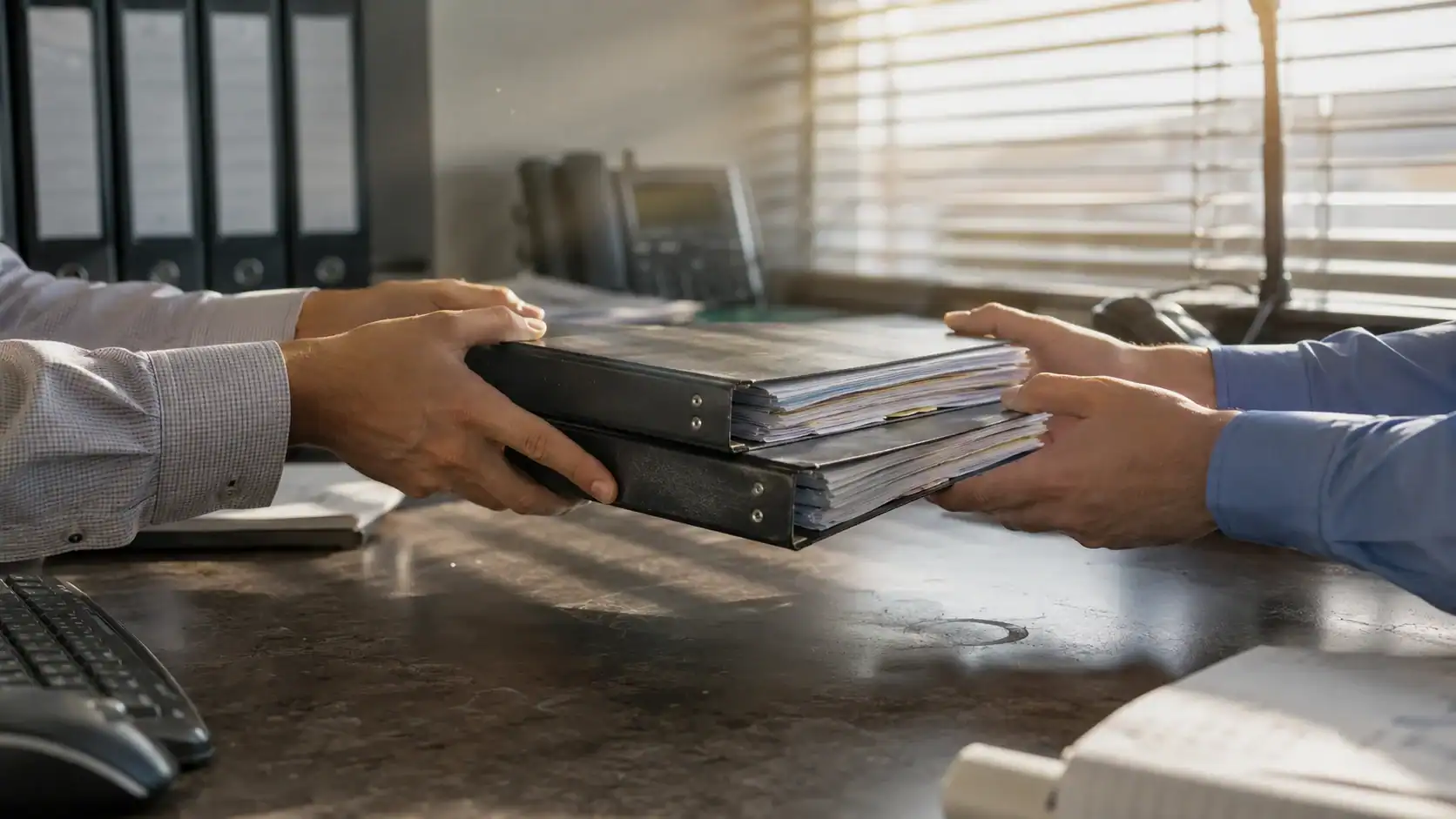 Freight forwarder handover process during a switch in Australia
